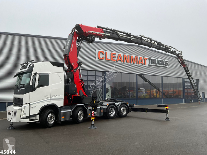 Traktor Volvo 8x2 Fassi 145 Tonmeter laadkraan...