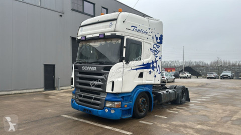 Tracteur Scania L R 420 (FOR PARTS / ENGINE RUNNING AND TRUCK DRIVING / MANUA GEARBOX)