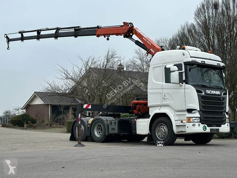 Traktor Scania 6x2!!EURO6!! KRAN ATLAS 19TM!!...