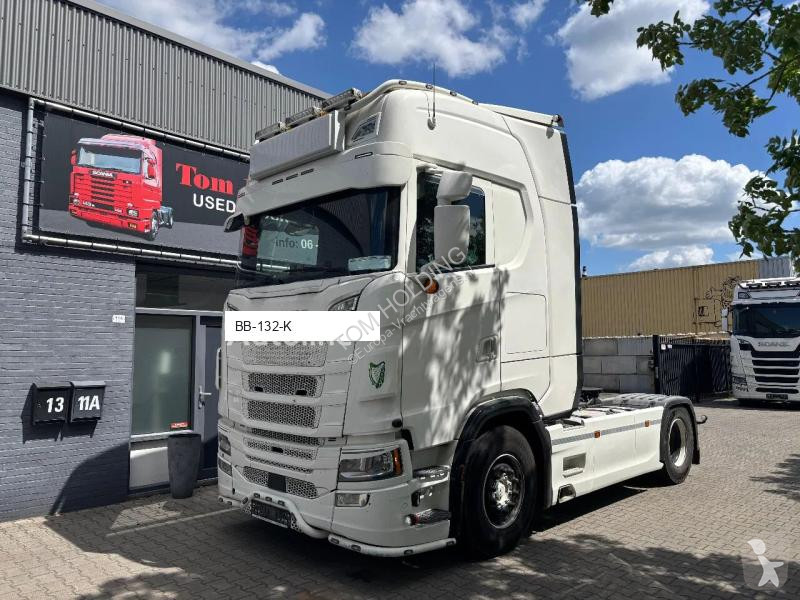 Tracteur Scania S650 A4X2NA steel/air retarder...
