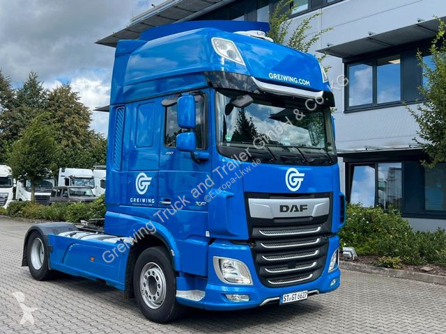 جرار DAF 480 FT SSC, Retarder, Standklima