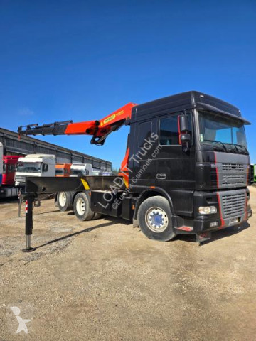 Влекач DAF XF + Palfinger PK 36002 Performance Crane 430