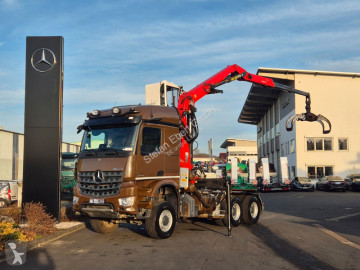 Влекач Mercedes Arocs 3351 LS 6x6 Palfinger S260Z96 Y Crane