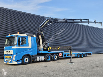 Влекач Volvo F7 FH420 6x2*4 / SEMITRAILER + PALFINGER 720002 CRANE / KRAN