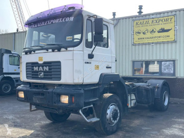 Влекач MAN 19.364 4x4 Heavy Duty Tractor Full Steel Suspension Manuel Gearbox Good Condition