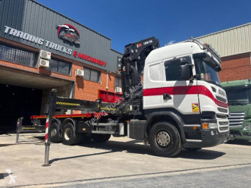 Camión grúa Scania
