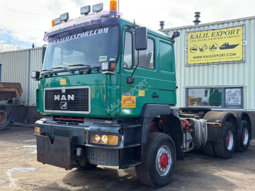 Влекач MAN F 27 .463 Tractor 6x6 Manual Gearbox ull Spring Suspension Mechanical Pump Good Condition