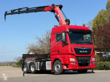 Влекач MAN TGX 28.460 6x2!!2019!!HMF 32tm! CRANE!! TOP!EURO6!!