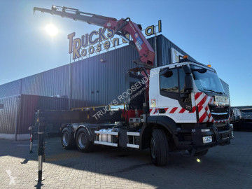 Влекач Iveco Stralis 420 X-WAY + HMF 5020K-RCS 6x TRACTOR + 6X4 + EURO 6