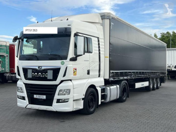 Автокомпозиция MAN TGX 18.460 / XLX / RETARDER / STANDARD + KRONE FIRANKA STANDARD