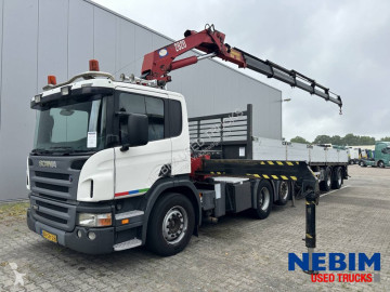 Влекач Scania G P380 6x2 HMF 2820 K5 - TRACON Trailer - NEW ENINE at 711.190km
