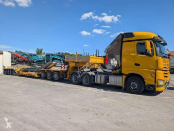 Ensemble routier porte engins Mercedes