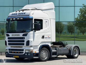 Влекач Scania LA R420 RETARDER MANUAL GEARBOX ANALOGUE TACHO FULL AIR 2X TANKS HOLND-TRUCK