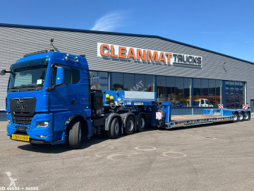Влекач MAN TGX 41.640 Euro 6 8x4 + Faymonville 3-assige Euro Dieplader