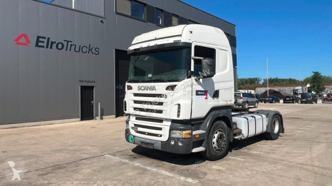 Влекач Scania R R 420 (MANUA GEARBOX / BOITE MANUEE)