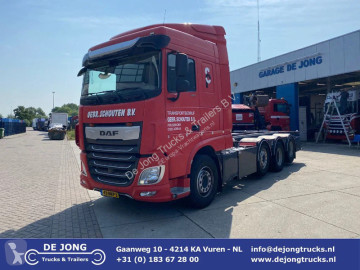 Влекач DAF 480 XF H4KN3 / SC / 8x2 / 20FT Container chassis/ Steering Axle