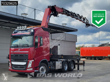 Влекач Volvo FH 540 6X2 HMF 5020-K6 Crane Kran + JIB 6+5 Extensions Lift+Lenk Retarder