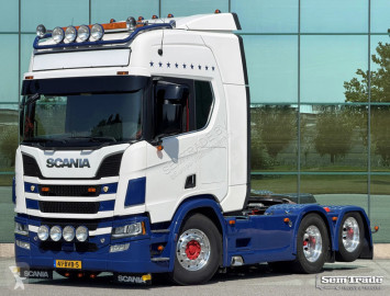 Влекач Scania L R730 V8 NGS BOOGIE FU AIR RETARDER FU OPTIONS SPECIA INTERIOR TOP CONDITION
