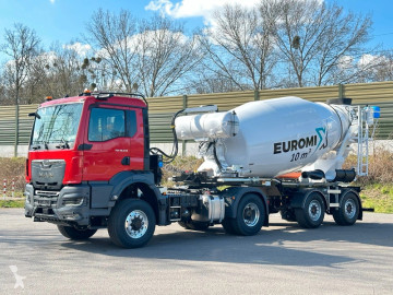 MAN TGS MAN 18.520 4x2H BL SA HydroDrive + EuromixMTP 10 cbm Mischauflieger tractor unit