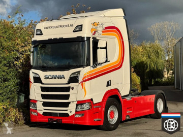 Scania R 580 Highline (800) - Euro 6 D - Side skirts - 2 diesel tanks - etarder - Night air conditioning tractor unit