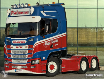 Tahač Scania L 530S V8 NGS BOOGIE FU OPTIONS RETARDER ONY 170.250 KM NEW CONDITION BEGIUM-TRUCK