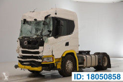 Cabeza tractora Scania G 410 accidentada