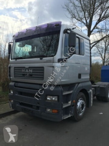Tracteur occasion MAN 18.430 TGA LX Haus ZF-Getriebe Schubbodenhydraul