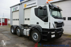 Trekker Iveco Stralis 450 EEV Kipphydraulik Vorlauf-Lenkachse tweedehands buitengewoon vervoer