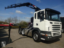 Cabeza tractora convoy excepcional Scania G440 SZM mit HIAB XS211 4x hydr. Funk 5.+6.Bed.