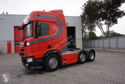 Cabeza tractora Scania R 450 accidentada