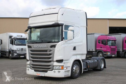 Cabeza tractora Scania R 410 Topline Hubsattelkuplung LDW ACC 2xTank convoy excepcional usada