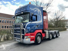 Cabeza tractora convoy excepcional usada Scania R620 8x4 V8 Deutsches Fahrzeug Retarder Standkli