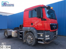 MAN TGS tractor unit damaged hazardous materials / ADR