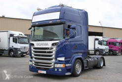 Влекач с ниска платформа Scania R 450 Topline Standklima LDW ACC 2xTank