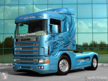 Scania tractor unit 144 530 V8 SVEMPAS SHARK SHOW TRUCK / EINZELSTUCK
