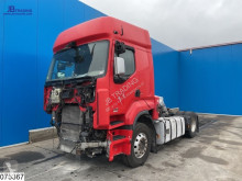 Cabeza tractora Renault Premium 460 DXI productos peligrosos / ADR accidentada
