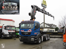 Cabeza tractora MAN TG-S 26.540 6x4 BLS SZM Kran Hiab 600 (60mto) Funk