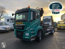 جرار MAN TGS 18.420 4X4H BLS + HIAB 144E-4 Hidou 2006 + Rem منتجات خطرة / adr مستعمل