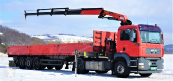 Tracteur MAN TGA 18.430Sattelzugmaschine+KRAN/F ! occasion
