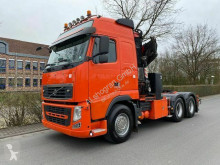 Cabeza tractora Volvo FH FH 500 6X4 EURO 5 + FASSI F455 / Blatt-Blatt usada