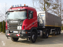 Tractora semi Scania G G440 4x4 EURO5 SZM + Kipper Auflieger Mega volquete usada