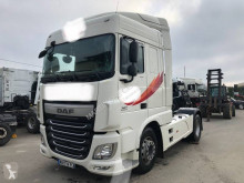 DAF XF 106 tractor unit damaged