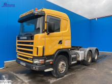 Тягач Scania 164 480 Manual, Steel suspension, Hydraulic б/у