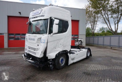 Çekici Scania S 500 kazalı