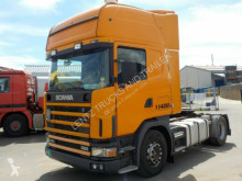 Tracteur Scania 114-380-TOPLINE-MANUAL-ORG KM-LUX TRUCK occasion