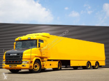 Ensemble routier Scania T 114 fourgon occasion