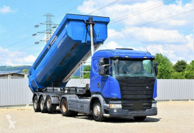 جرار Scania G450 Sattelzugmaschine + Anhänger/Kipper ! مستعمل