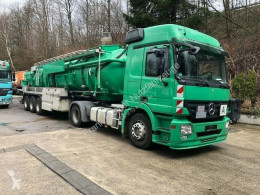 Camion remorque citerne produits chimiques Mercedes Actros 1844Chemietankzug,ADRneu,HU02/