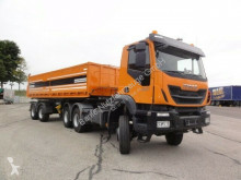 Ensemble routier benne Iveco Trakker Trakker AD720T41W EEV 6x6 manuell inkl.Auflieger
