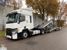 Lastbil med anhænger vogntransporter Renault T 480 EURO 6, Rolfo Trucktransporter, Standairco, Combi